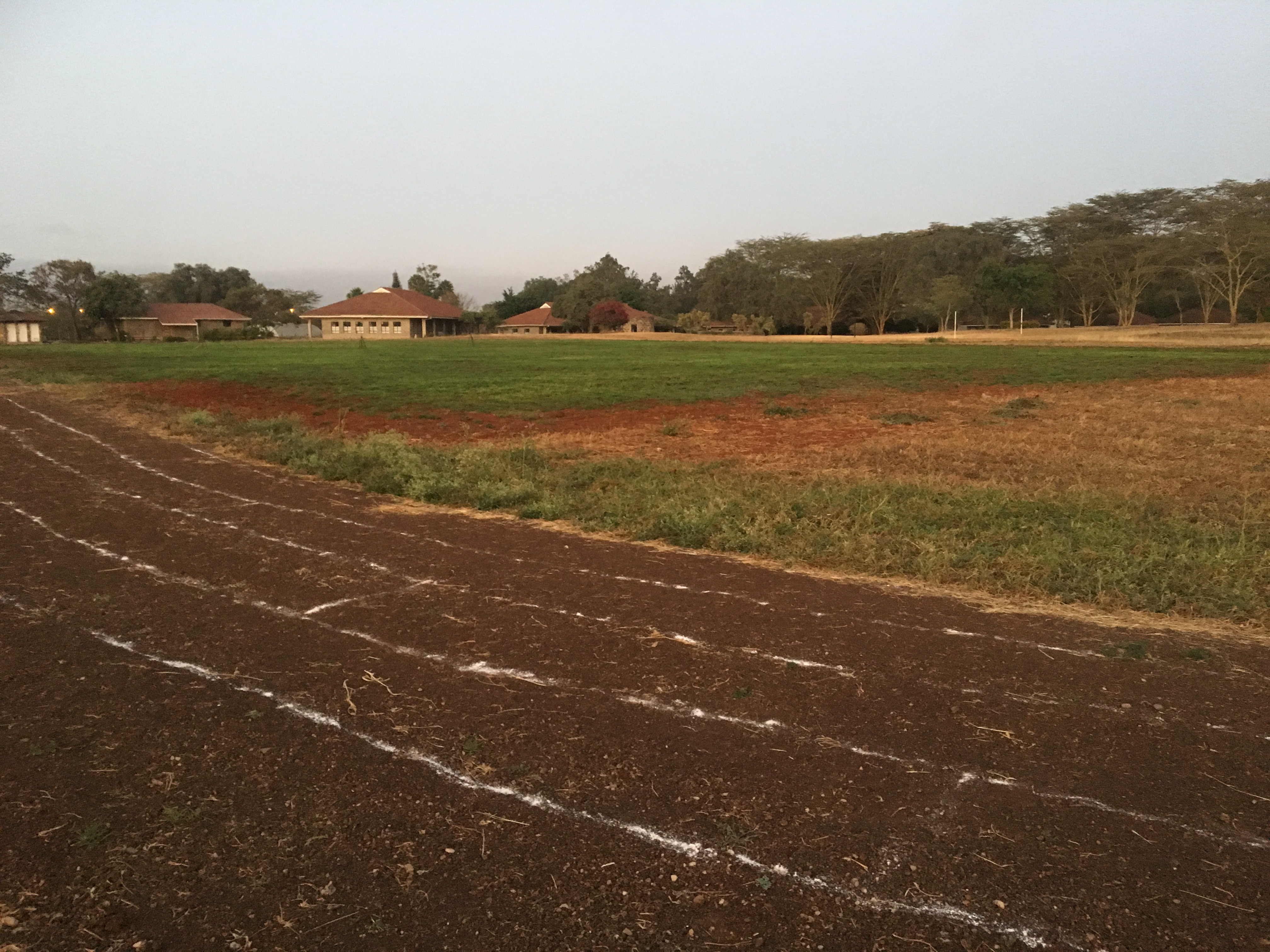 Soccer is a popular sport at the Rafiki Village Kenya