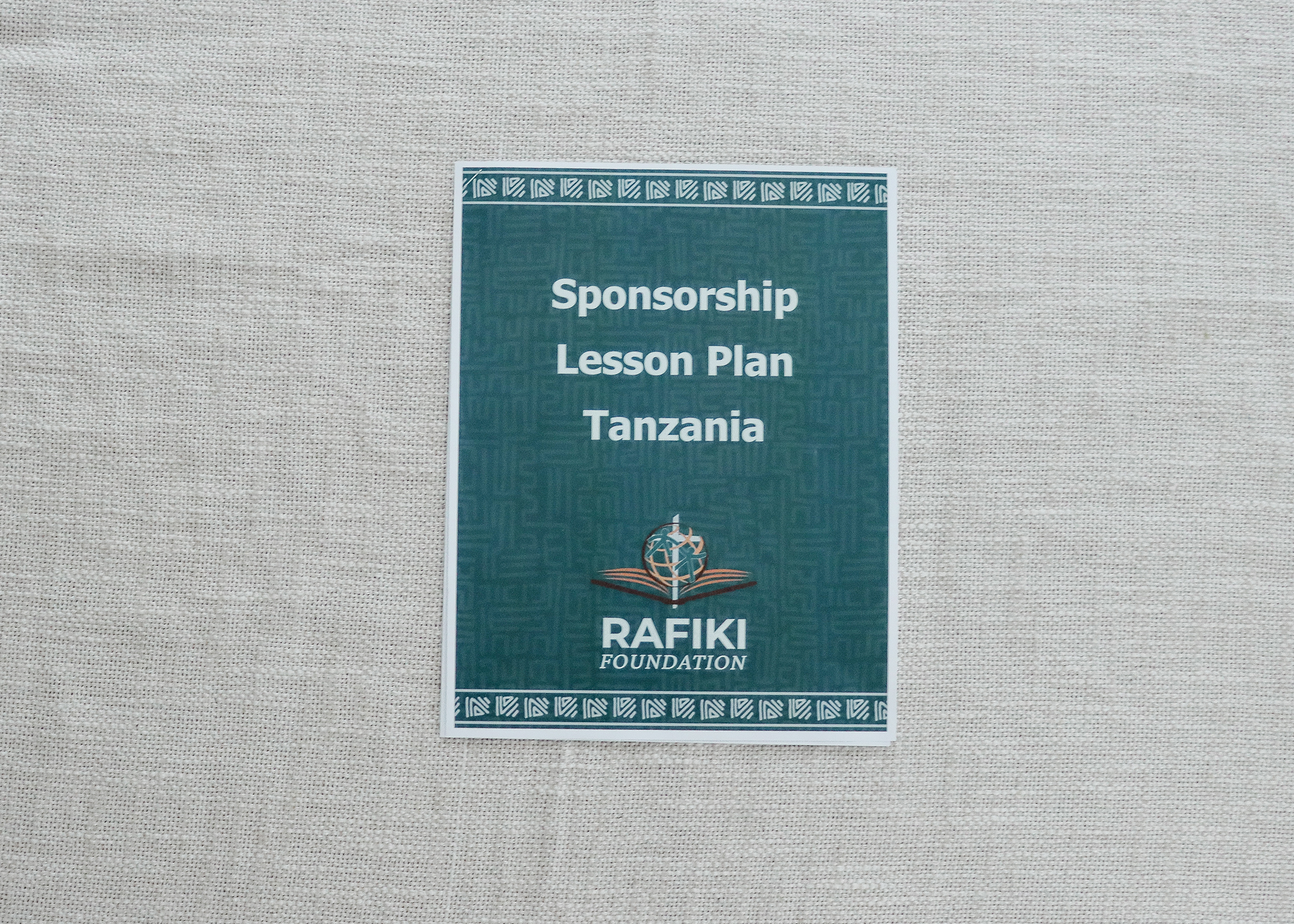 Lessons By Rafiki Child Sponsorship Box - Rafiki